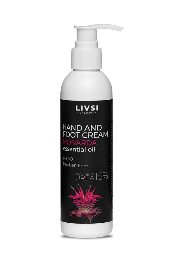 LIVSI Hand & Foot Cream "Monarda" (200ml)