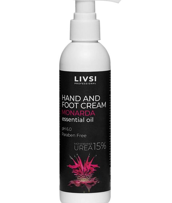 LIVSI Hand & Foot Cream “Monarda” (200ml)