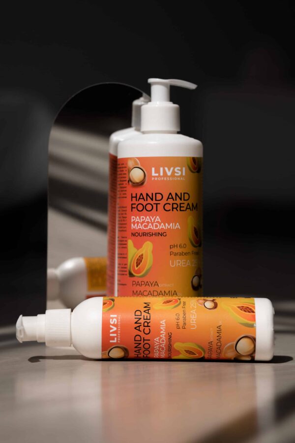 LIVSI Hand & Foot Cream "Papaya - Macadamia"