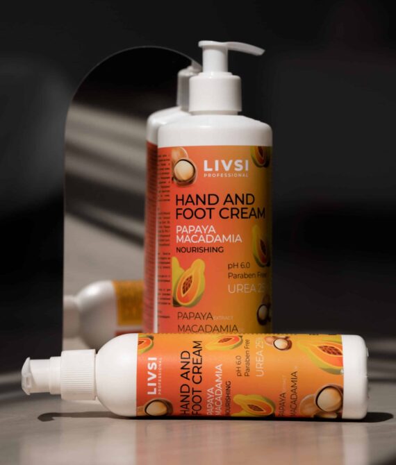 LIVSI Hand & Foot Cream “Papaya – Macadamia”
