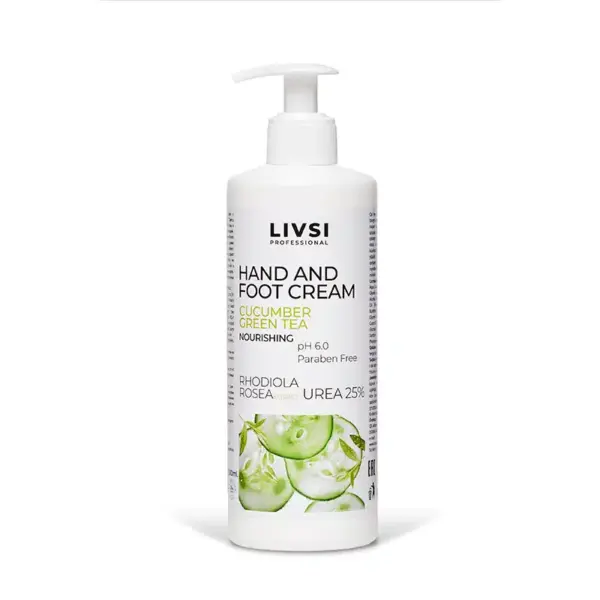 LIVSI Hand & Foot Cream "Cucumber - Green Tea"